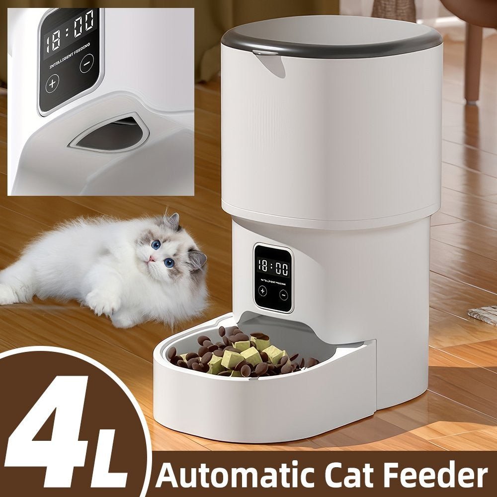 4L Automatic Feeder With Timer for Dog and Cat - Bramble and Paw
