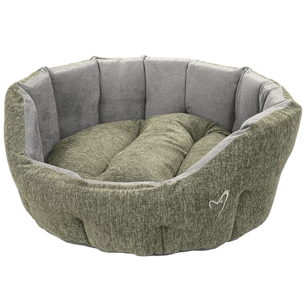 Camden Deep Fill Washable Dog Bed - Bramble and Paw