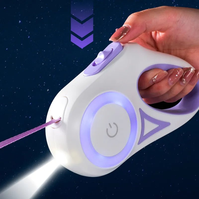 Light Retractable Pet Lead - Bramble and Paw