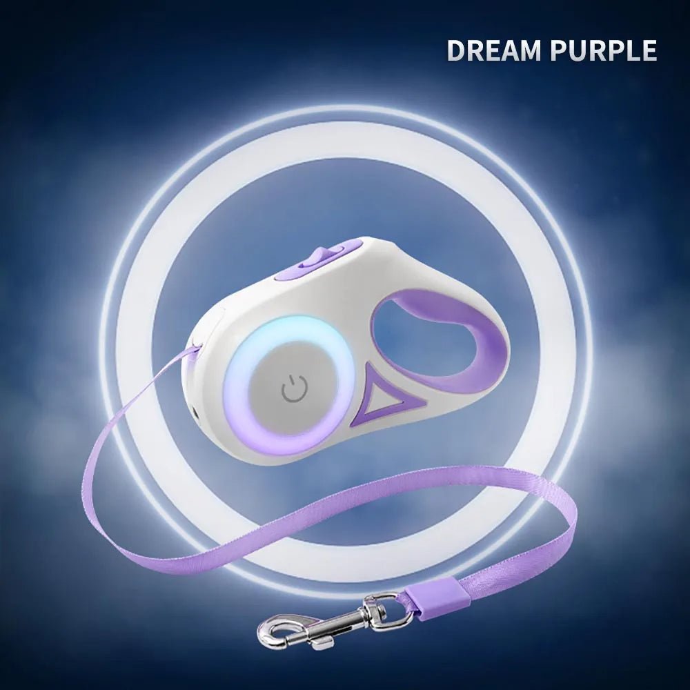 Light Retractable Pet Lead - Bramble and Paw