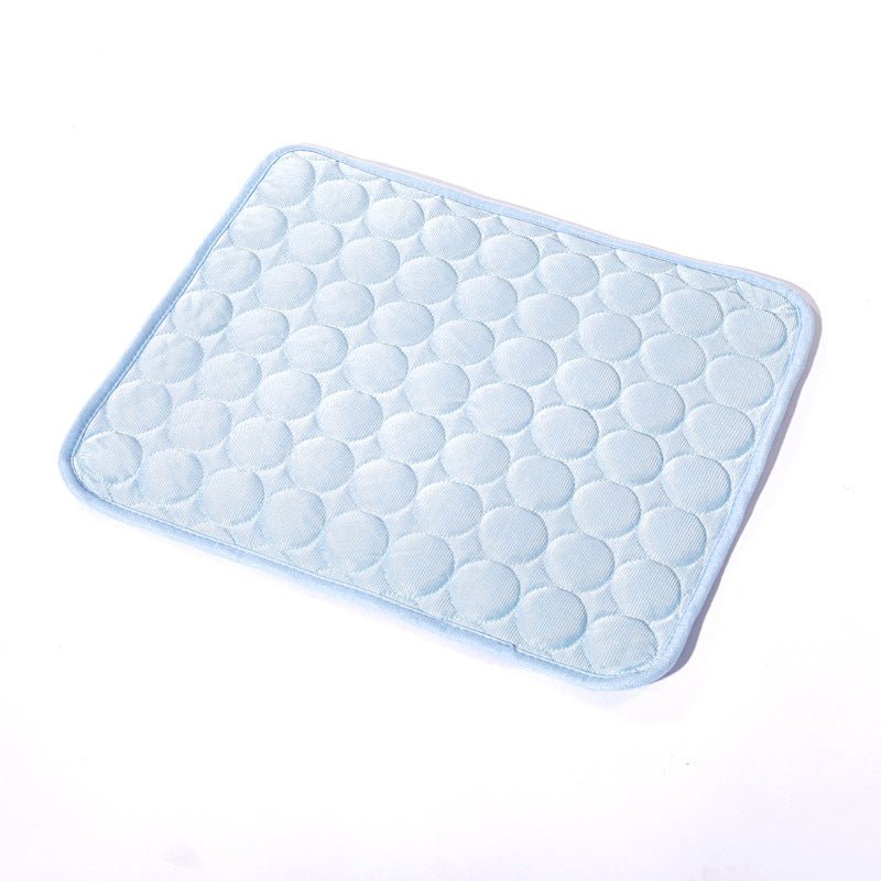 Self-Cooling Ice Silk Pet Mat — No Water or Freezing Needed - Bramble and Paw