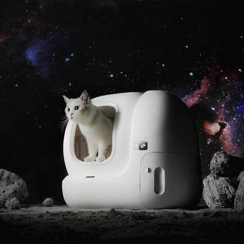 Smart MAX Fully Automatic Cat Litter Box Large Electric Fully Enclosed - Bramble and Paw