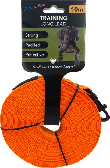 Sport Reflective Training Long Lead - Bramble and Paw