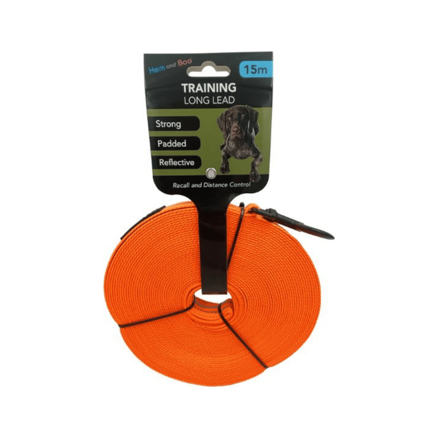 Sport Reflective Training Long Lead - Bramble and Paw