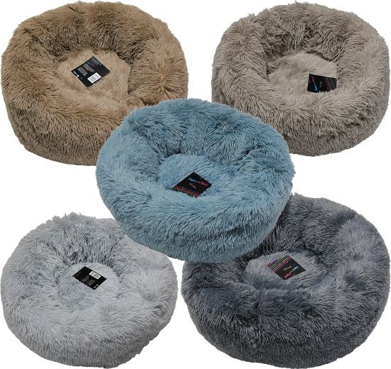 Super Fluffy Round Dog Bed "32" - Bramble and Paw
